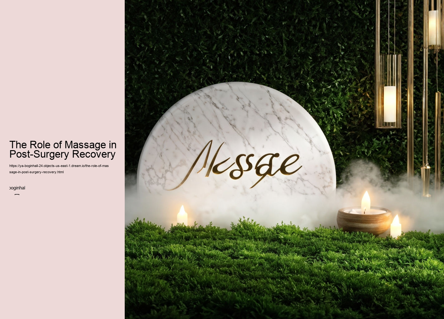 The Role of Massage in Post-Surgery Recovery